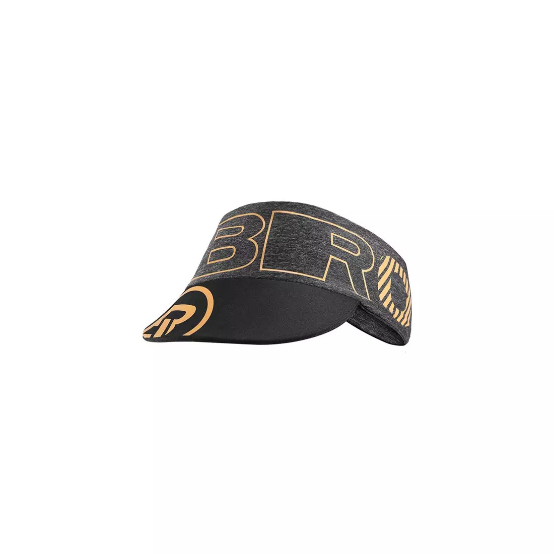 Rockbros sports headband with a visor, black-orange LF7628-2