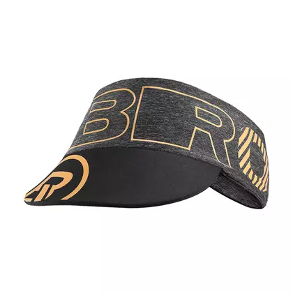 Rockbros sports headband with a visor, black-orange LF7628-2