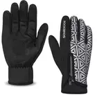 Rockbros winter cycling gloves softshell, black 16140778002