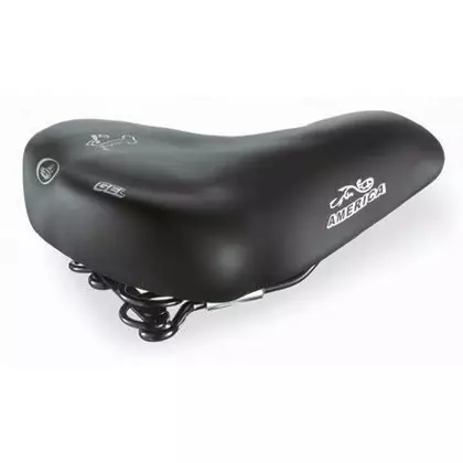 SELLE MONTE GRAPPA bicycle seat AMERICA black 061G