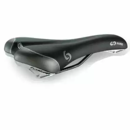 SELLE MONTE GRAPPA road bicycle seat SURE black 1330