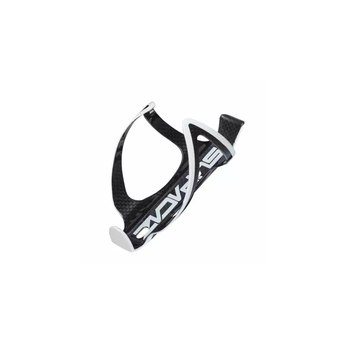 SUPACAZ bicycle water bottle cage FLY CARBON black/white CG-12