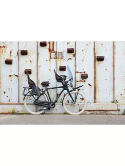 URBAN IKI Bicycle seat - front, beige/black 220585