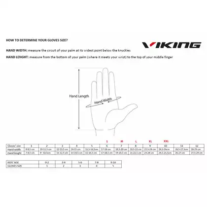 VIKING winter gloves BJORNEN MULTIFUNCTION black/lime 140/22/9451/64