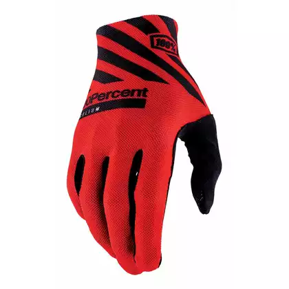 100% CELIUM Cycling gloves, red