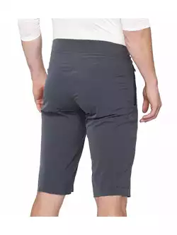 100% CELIUM Men's cycling shorts, Grau