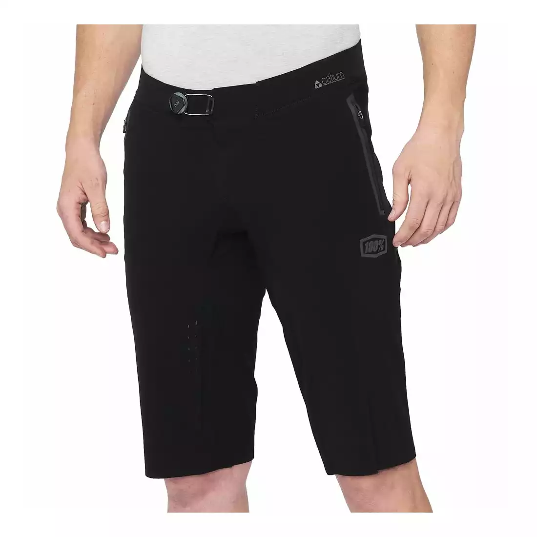 100% CELIUM Men's cycling shorts, black
