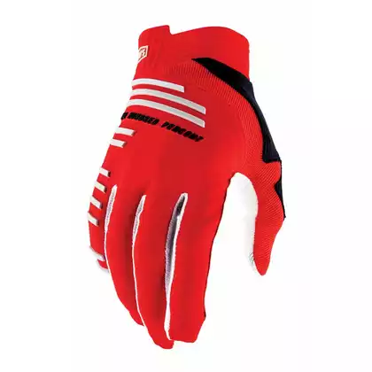 100% R-CORE Cycling gloves, Red