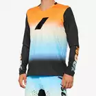 100% R-CORE X LE men's long sleeve cycling jersey, sunset 