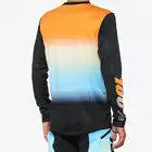 100% R-CORE X LE men's long sleeve cycling jersey, sunset 