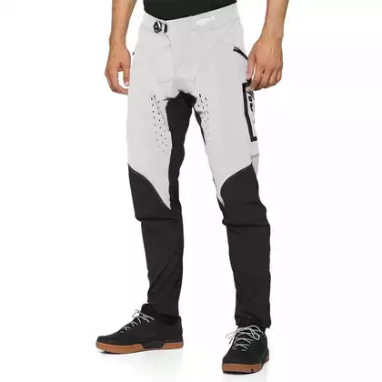 100% R-CORE X Men's cycling pants, gray-black