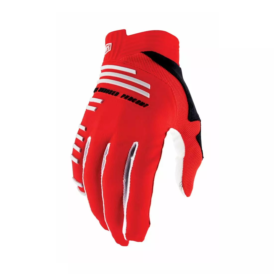 100% R-CORE men's cycling gloves, red