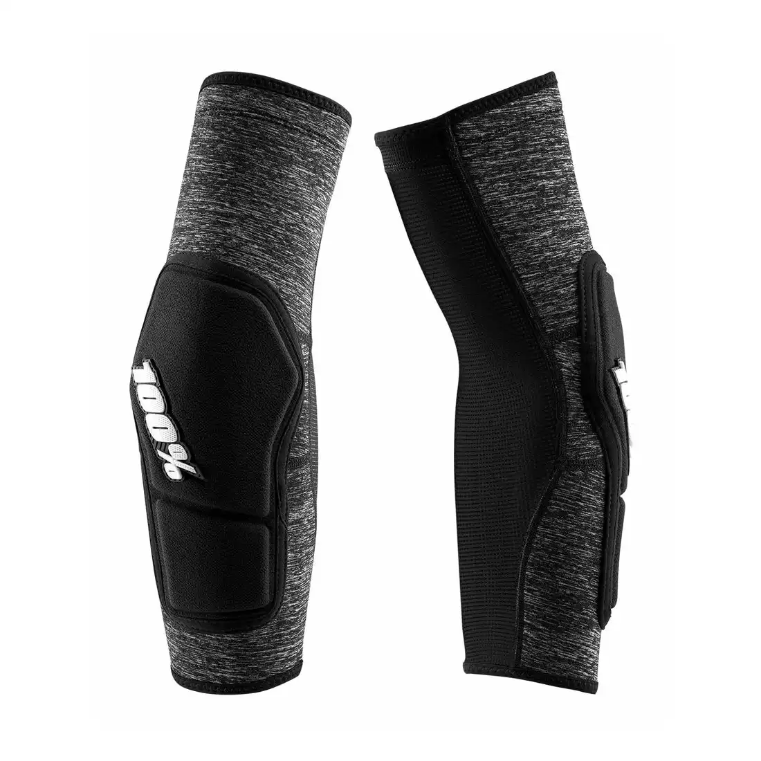 100% RIDECAMP Elbow Guard Elbow pads, black and gray