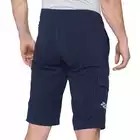 100% RIDECAMP Men's cycling shorts, navy blue