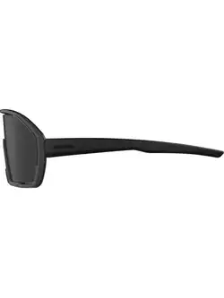 ALPINA Sports glasses BONFIRE BLACK MATT - MIRROR BLACK Cat.3 FOGSTOP, A8687431