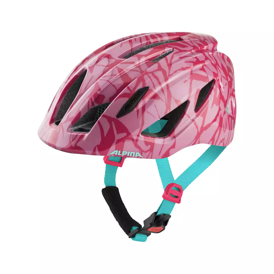 ALPINA PICO Children's bicycle helmet, pink-sparkel gloss