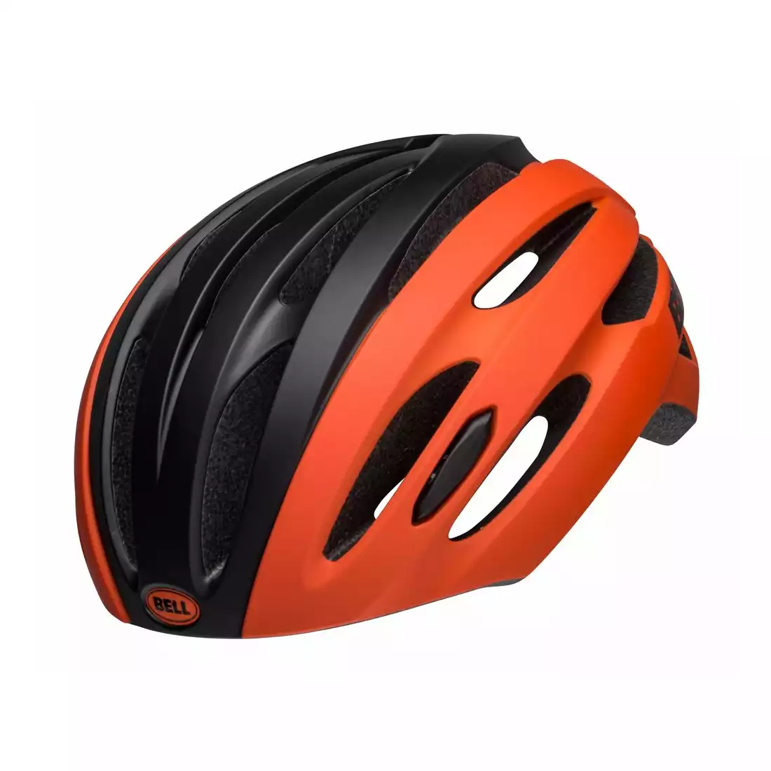 BELL AVENUE road bike helmet, orange