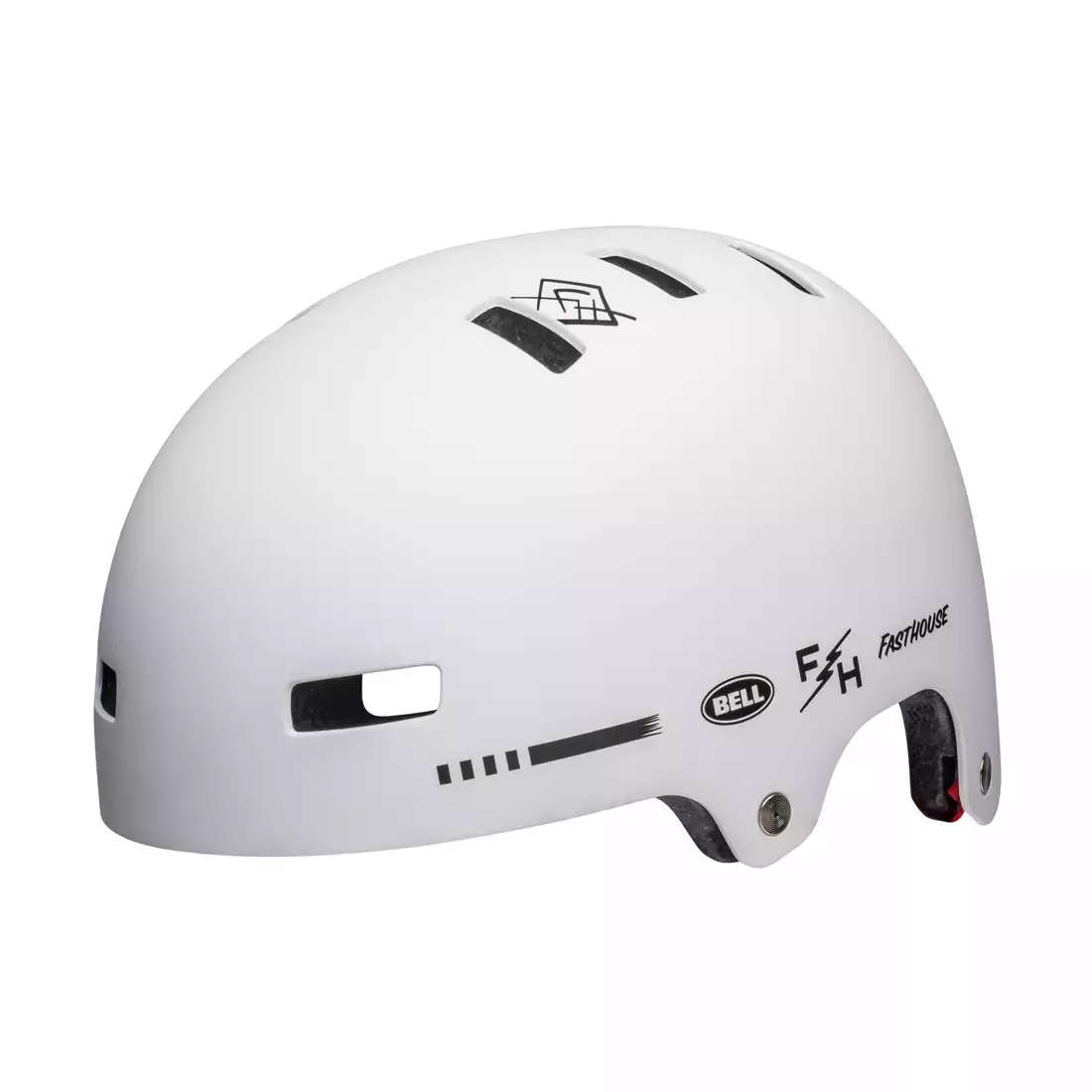 BELL LOCAL bmx helmet, fasthouse, white