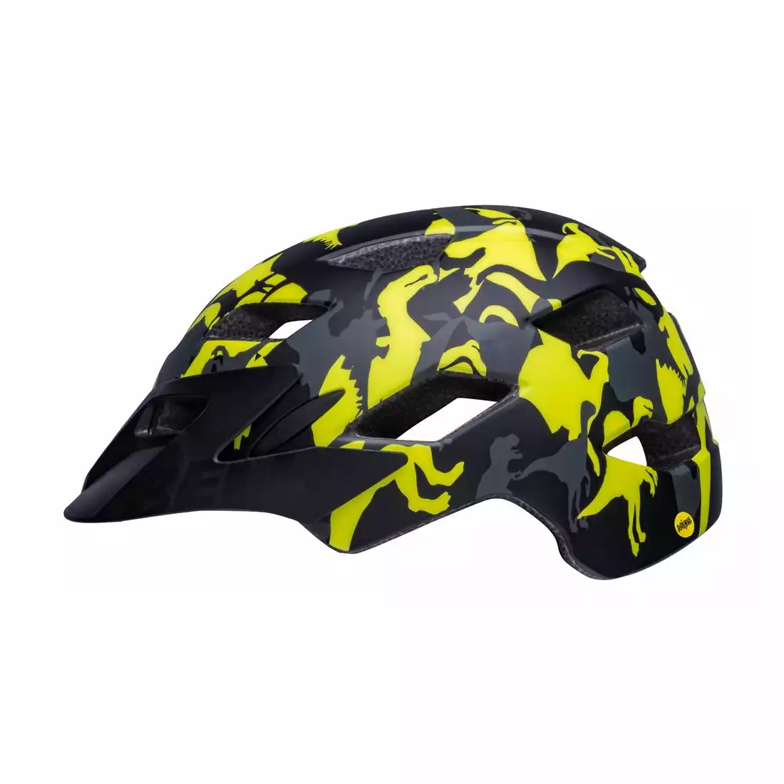 BELL SIDETRACK Children's bicycle helmet, black-yellow