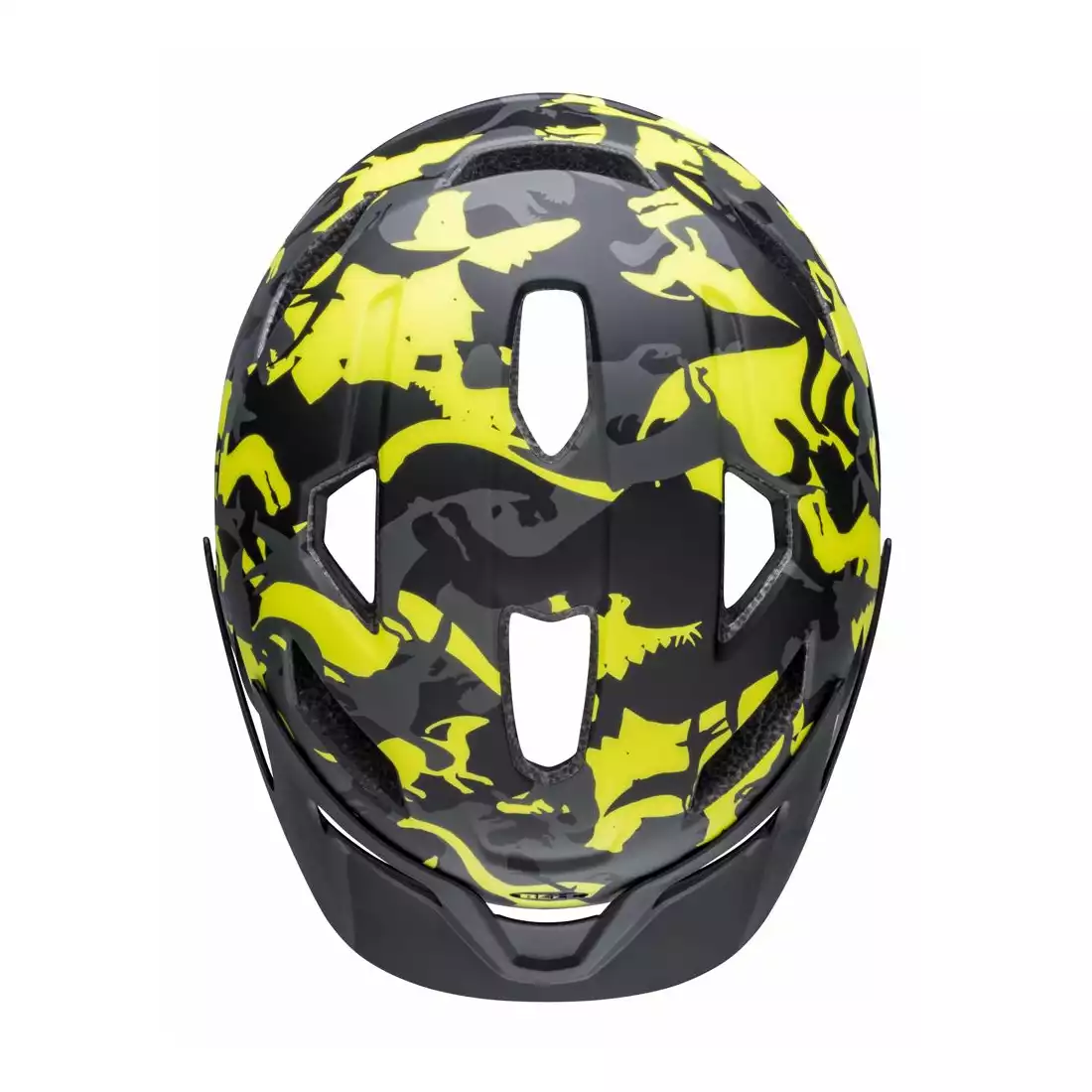 BELL SIDETRACK Children's bicycle helmet, black-yellow