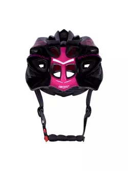 FORCE Bicycle helmet SAURUS, black and pink, 9029841