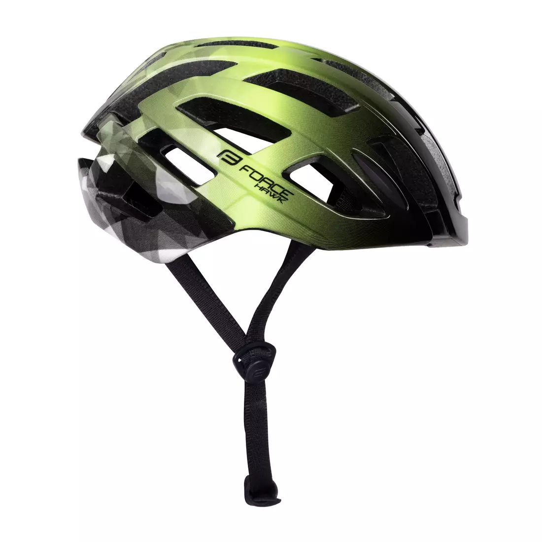 FORCE road bike helmet HAWK, czary-fluo 902774