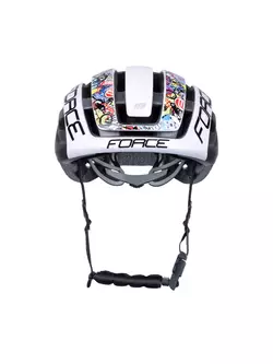 FORCE road bike helmet NEO VIVID black/white 902824