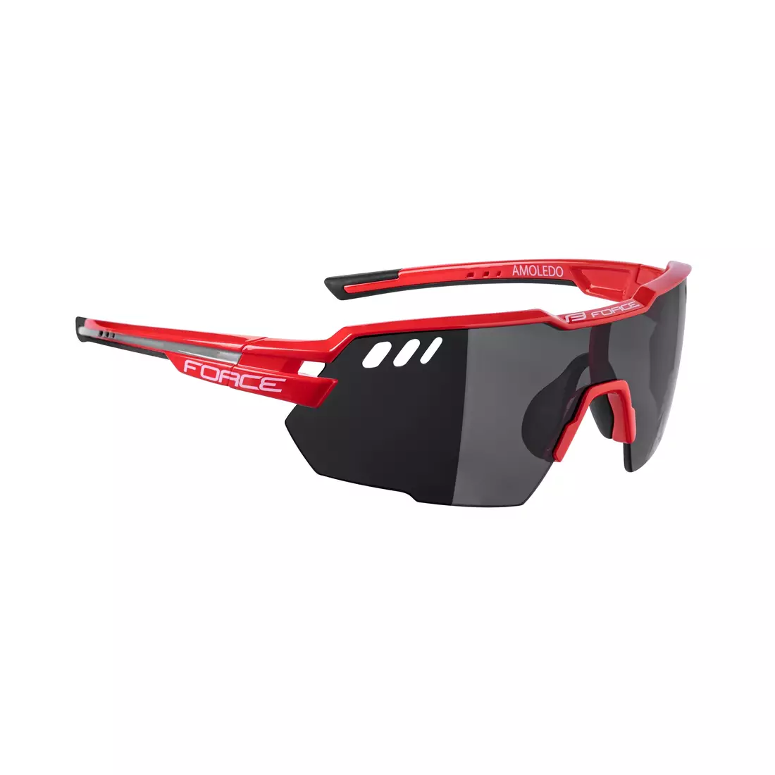 FORCE sunglasses AMOLEDO, red-gray, black lenses 910861