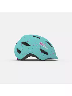 GIRO SCAMP Children's bicycle helmet, matte screaming teal, Blue