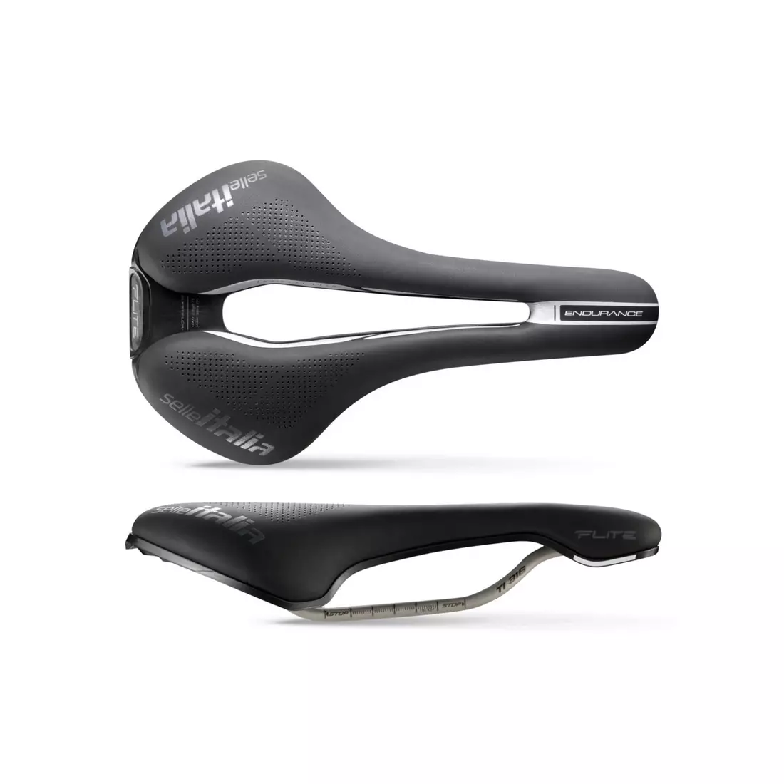 SELLE ITALIA bicycle seat FLITE BOOST ENDURANCE SUPERFLOW S (id match - S3) black SIT-017A620IKC007