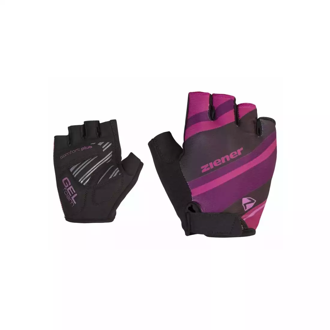 ZIENER CRIZY LADY Women's cycling gloves, Violet