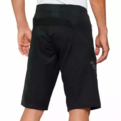 100% AIRMATIC LE Men's cycling shorts, black