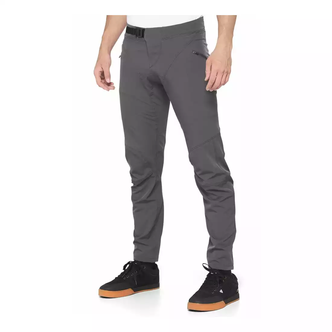 100% AIRMATIC Men's cycling pants, grey