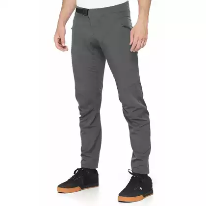 100% AIRMATIC Men's cycling pants, grey