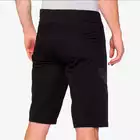 100% AIRMATIC men's cycling shorts black