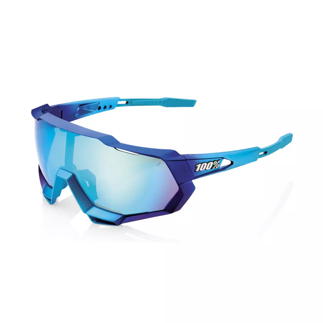 100% sports glasses SPEEDTRAP (Blue Topaz Multilayer Mirror Lens) blue STO-61023-228-01