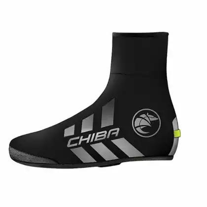 CHIBA FULL NEOPREN Rain protectors for bicycle shoes, black 31499C-3