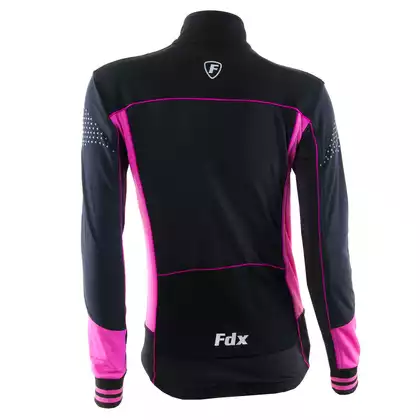 FDX 1450 women's insulated bicycle sweatshirt, Violet