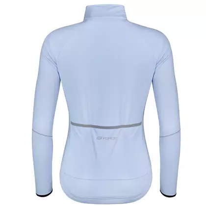 FORCE women's cycling jacket ARROW LADY light blue 8998023