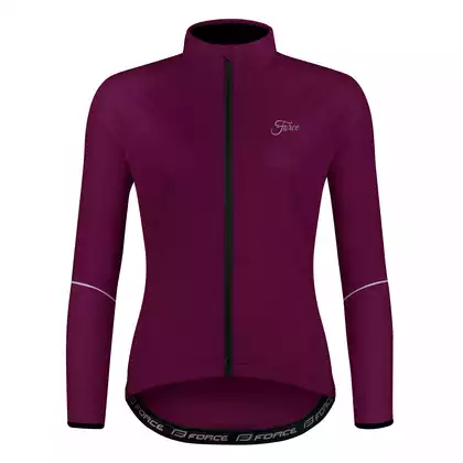 FORCE women's cycling jacket ARROW LADY purple 8998022