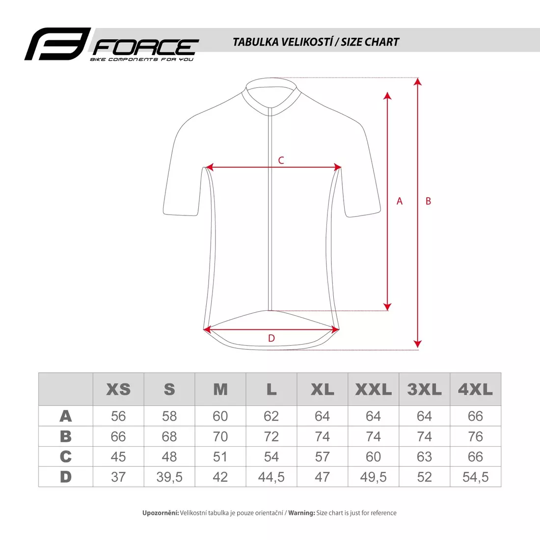 FORCE men's bicycle t-shirt SPRAY blak/white 9001271