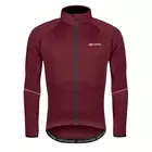 FORCE men's cycling jacket ARROW claret 8998064