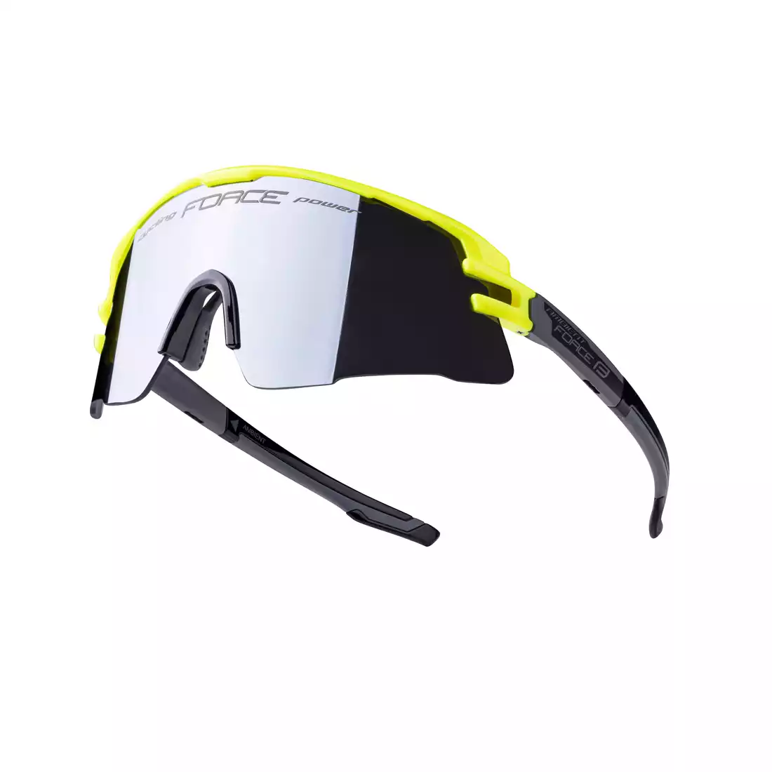 FORCE sports glasses AMBIENT (black mirror lens S3) fluo/grey 910933