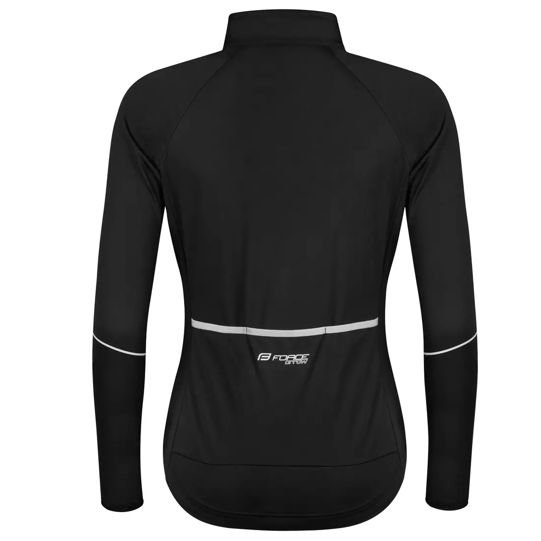 FORCE women's cycling jacket ARROW LADY black 8998021