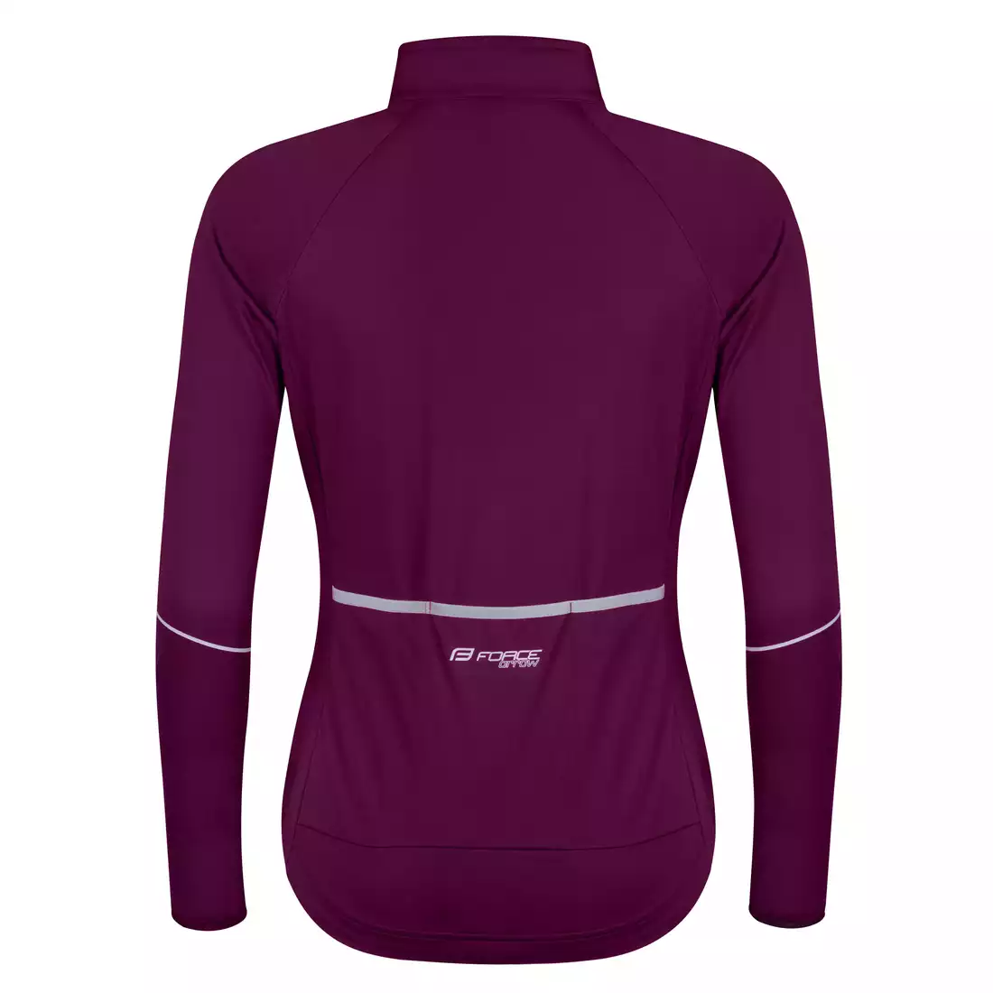 FORCE women's cycling jacket ARROW LADY purple 8998022