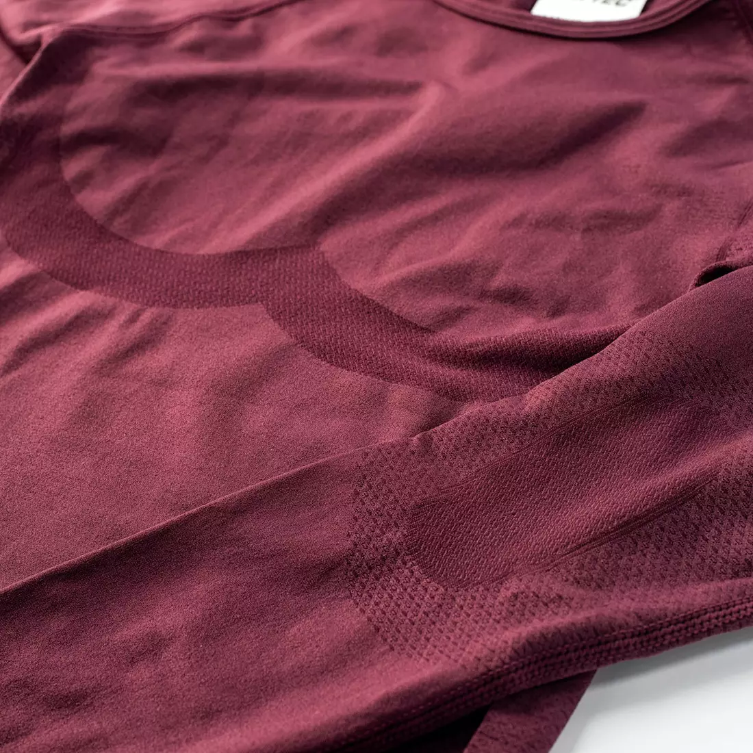 HI-TEC base layer ladies thermal underwear jersey HIKRA top, purple