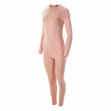 IGUANA, Women's set of thermoactive underwear: T-shirt + leggings LADY ZINKE II, pink