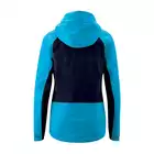 MAIER GRAVDAL Women's rain jacket, mTEX, mTHERM, blue