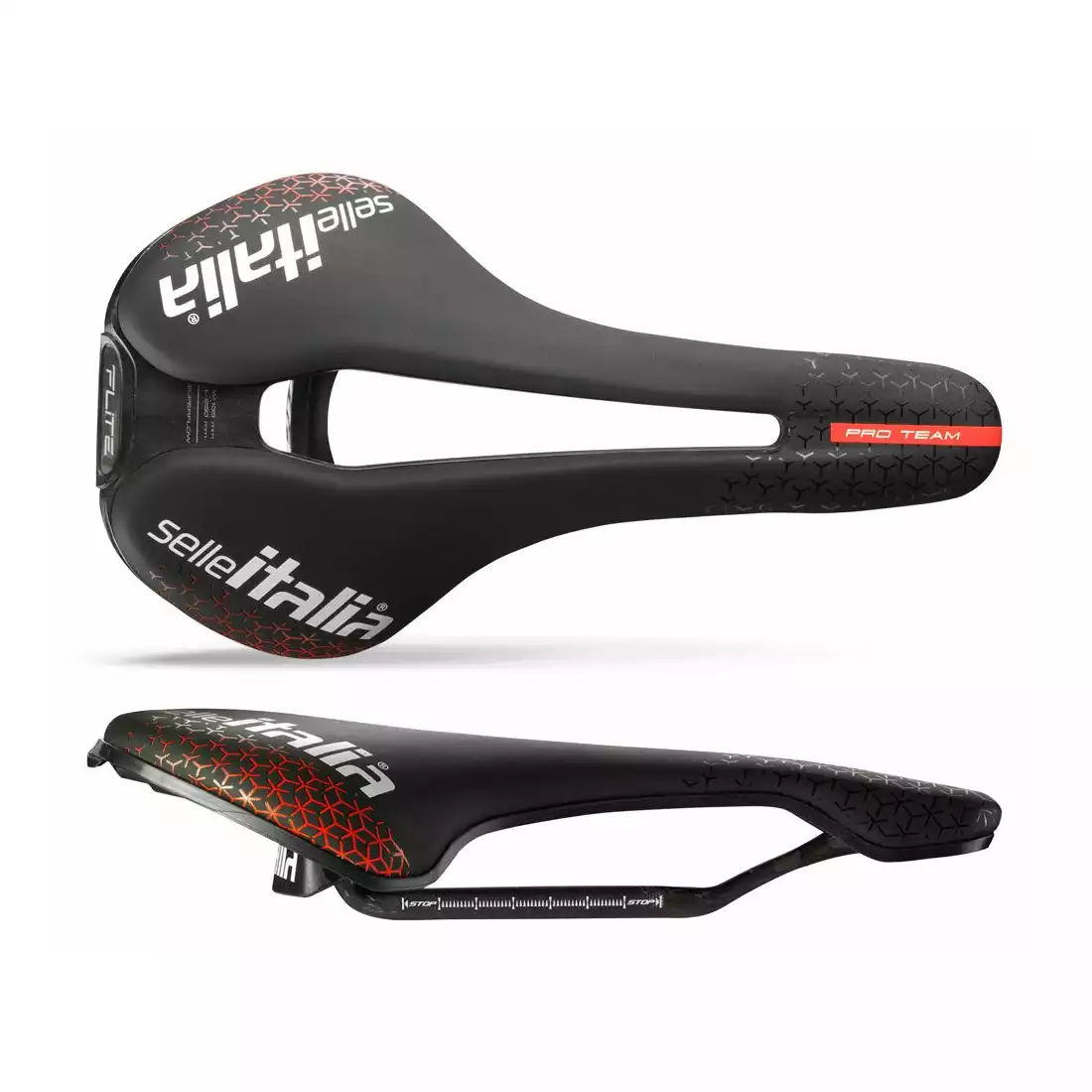 SELLE ITALIA FLITE Boost PRO TEAM bicycle saddle L3, Carbon, Fibra-Tek, Black
