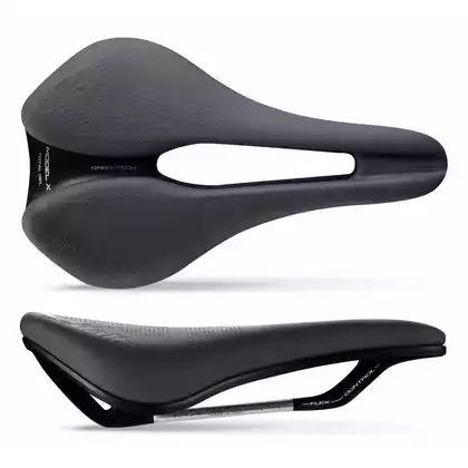 SELLE ITALIA MODEL X GREEN COMFORT + SUPERFLOW L3 bicycle seat, black